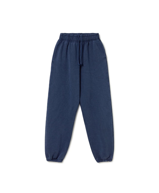 Blank Navy Cuffed Sweats